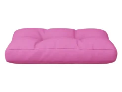 Clicnbuy Cojín para sofá de palets tela 50x40x12 cm Rosa Discount