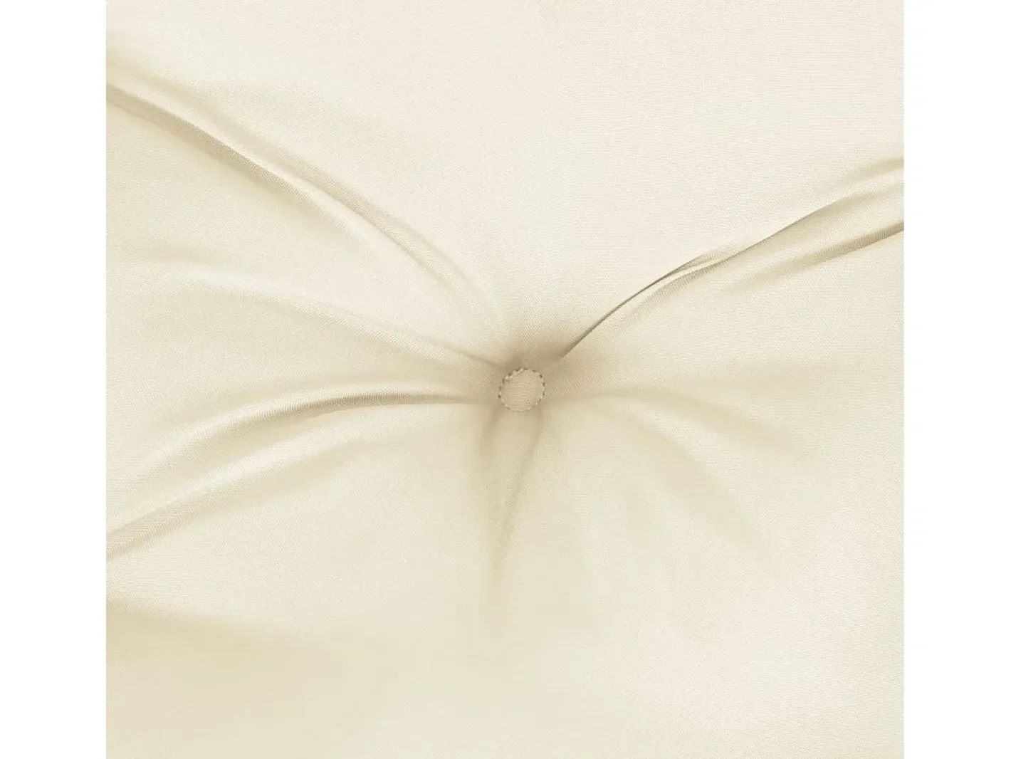 Outlet Clicnbuy Cojín para sofá de palets tela 50x40x12 cm Crema