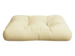 Online Clicnbuy Cojín para sofá de palets tela 50x50x12 cm Crema