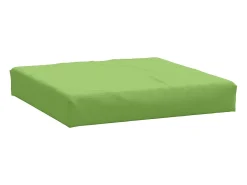 Hot Cojín para sofá de palets tela melange 60x60x10 cm ES437955 Verde