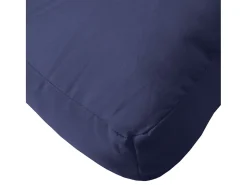 Clicnbuy Cojín para sofá de palets tela marino 60x61,5x10 cm Azul Clearance