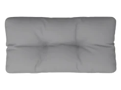 Cojín para sofá de palets tela 80x40x12 cm ES368047 Gris Online