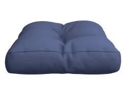 Clicnbuy Cojín para sofá de palets tela marino 50x40x12 cm Azul Discount