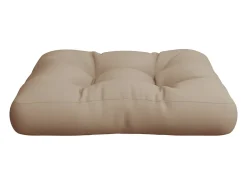 Online Clicnbuy Cojín para sofá de palets tela taupé 58x58x10 cm Topo