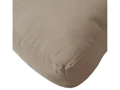 Online Clicnbuy Cojín para sofá de palets tela taupé 58x58x10 cm Topo