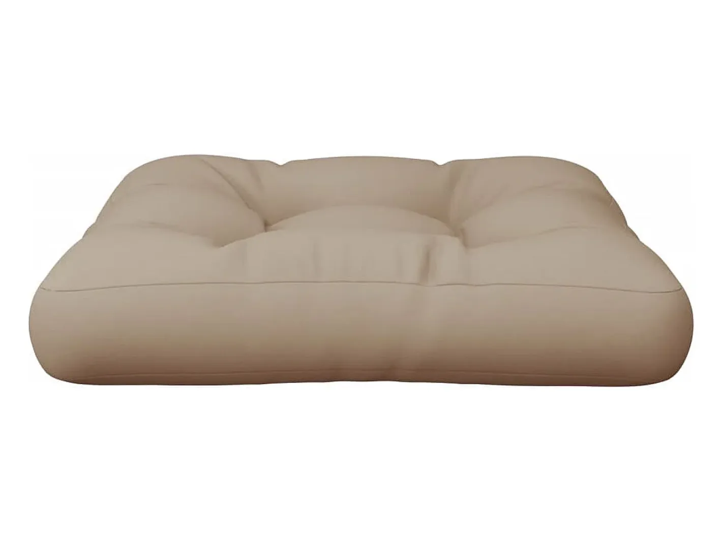 Online Clicnbuy Cojín para sofá de palets tela taupé 58x58x10 cm Topo