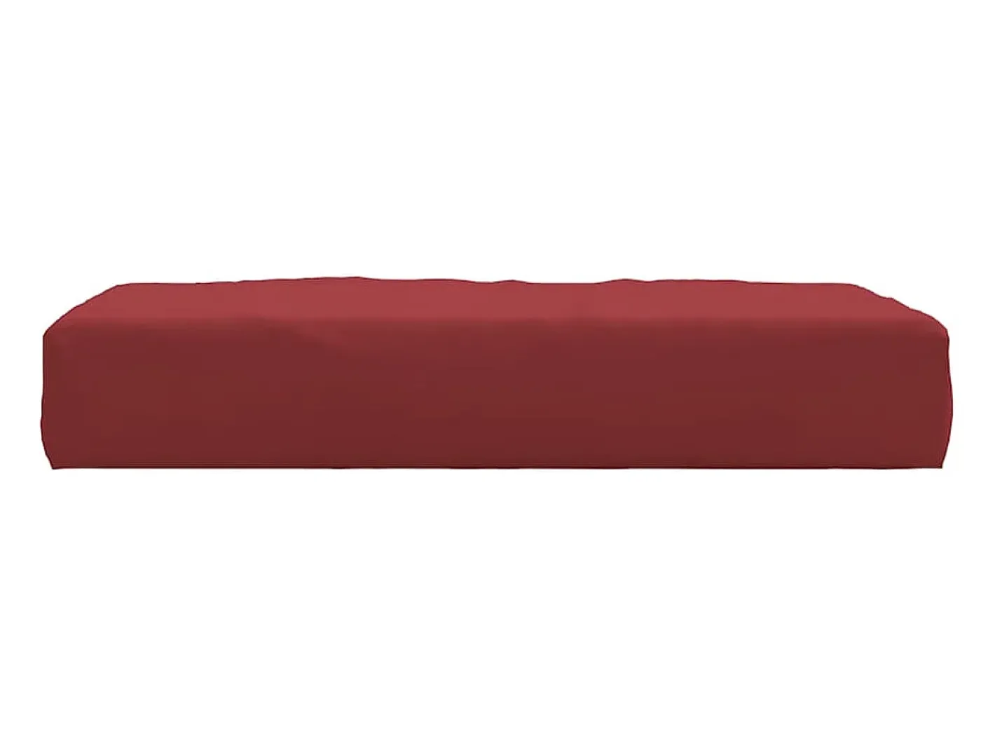Clicnbuy Cojín para sofá de palets tela Oxford tinto 60x60x8 cm Rojo Clearance