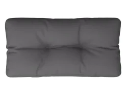 Ropa De Casa-Cojín para sofá de palets tela 80x40x12 cm ES838536 Gris antracita