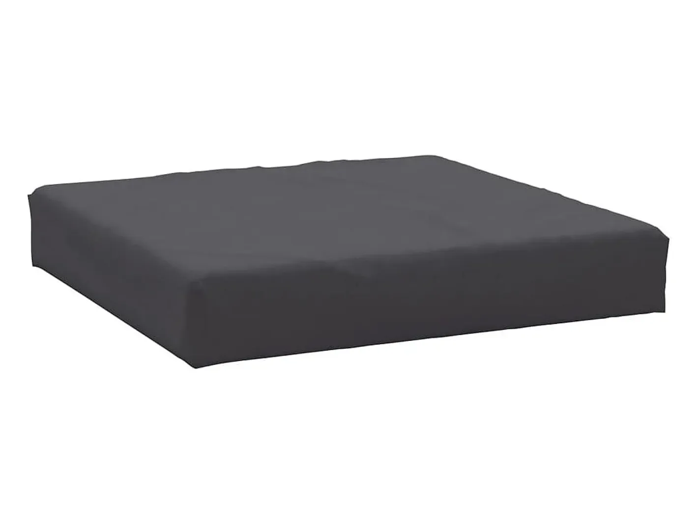 New Cojín para sofá de palets tela Oxford antracita 60x60x8 cm ES656153 Gris antracita