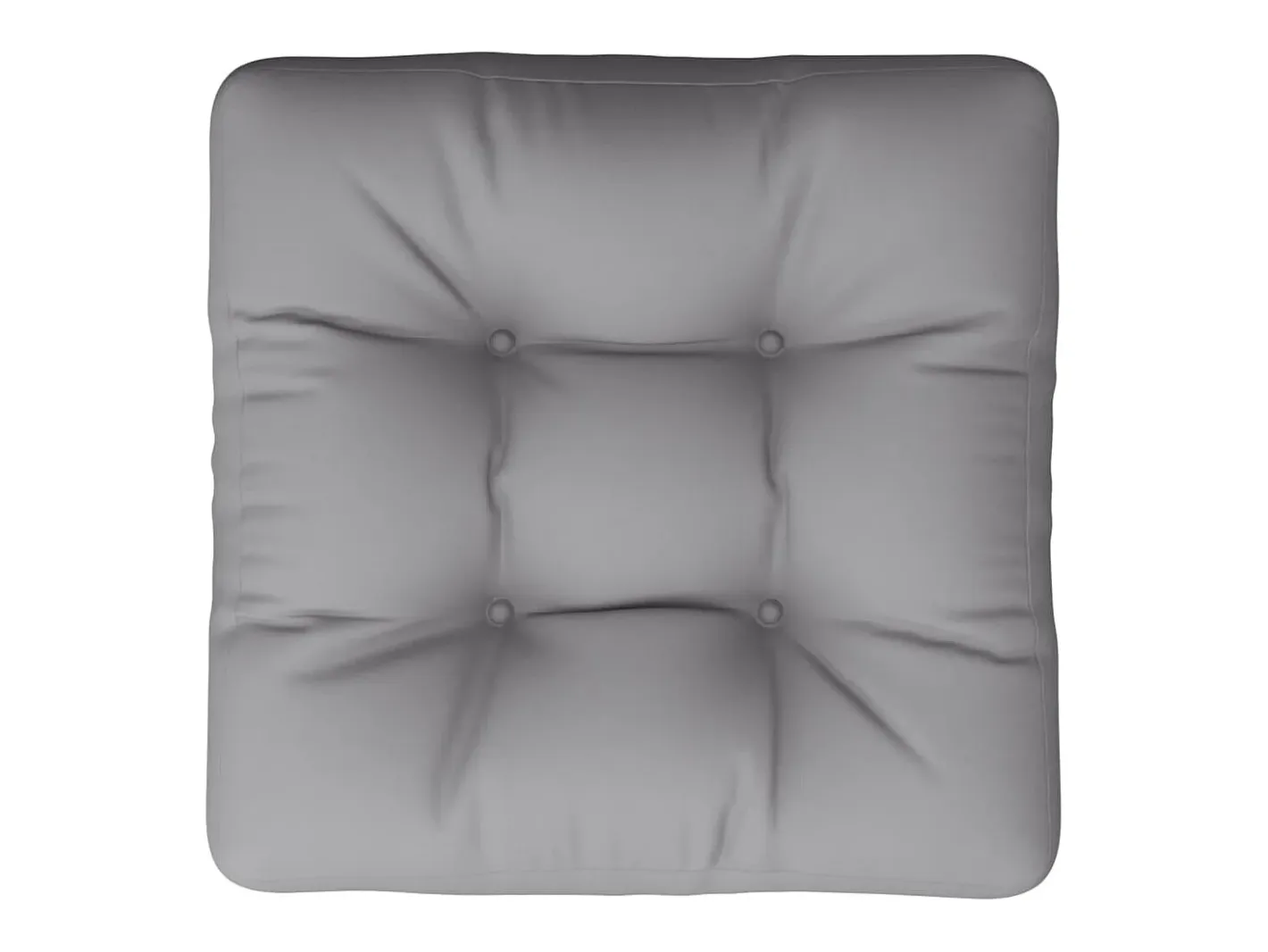 Hot Clicnbuy Cojín para sofá de palets tela 60x60x12 cm Gris