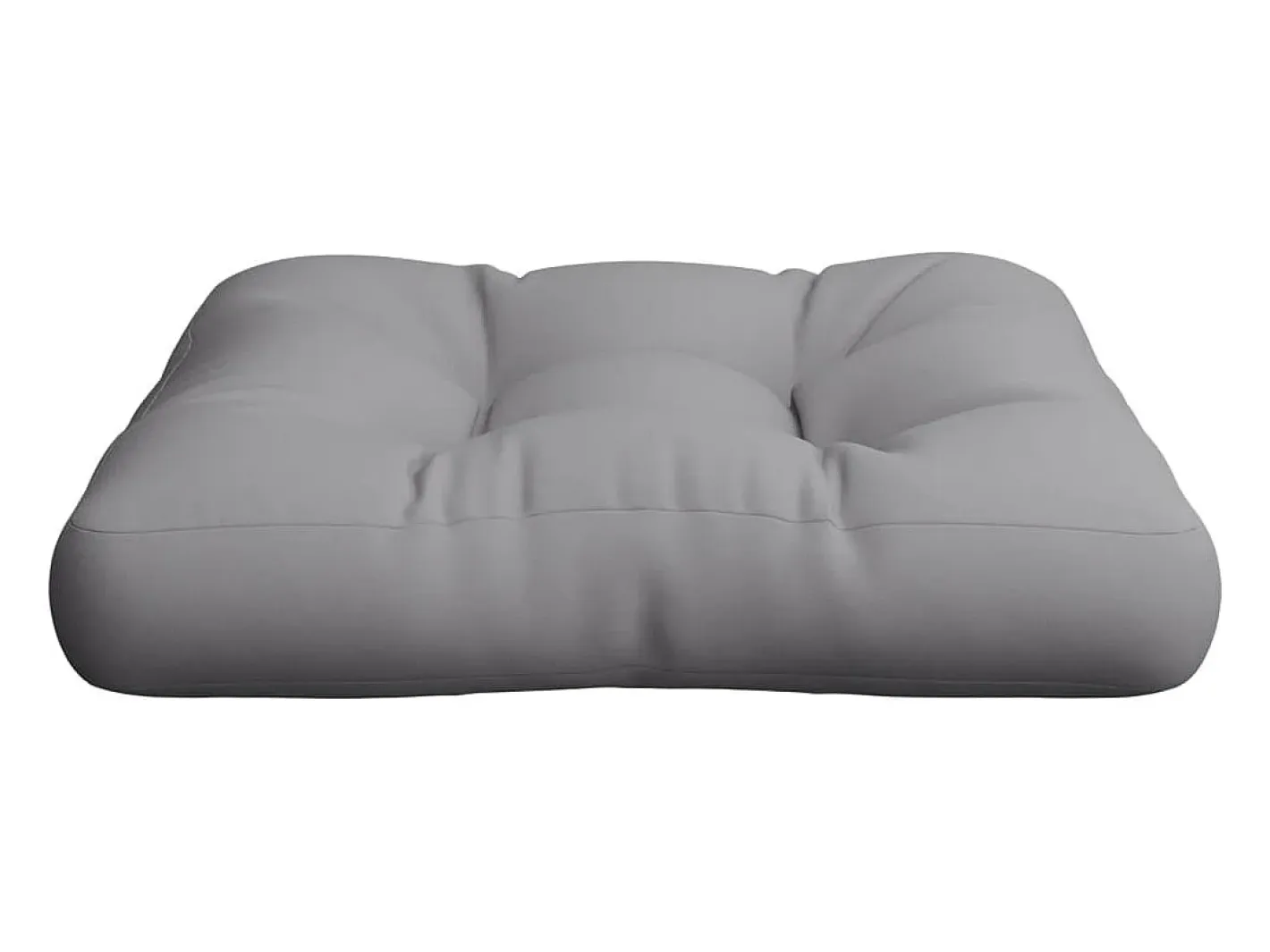 Hot Clicnbuy Cojín para sofá de palets tela 60x60x12 cm Gris