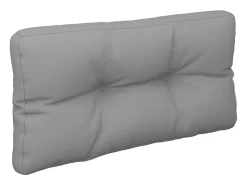Clicnbuy Cojín para sofá de palets tela 80x40x12 cm Gris New