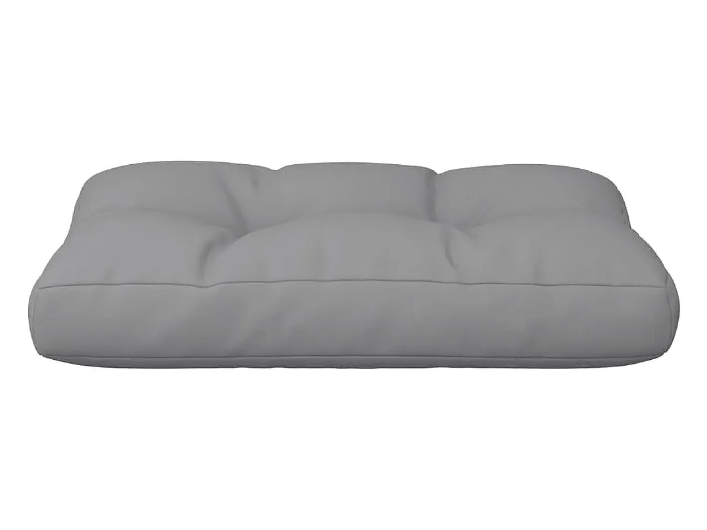 Online Clicnbuy Cojín para sofá de palets tela 50x40x12 cm Gris