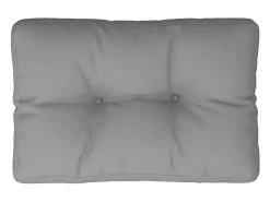 Online Clicnbuy Cojín para sofá de palets tela 50x40x12 cm Gris