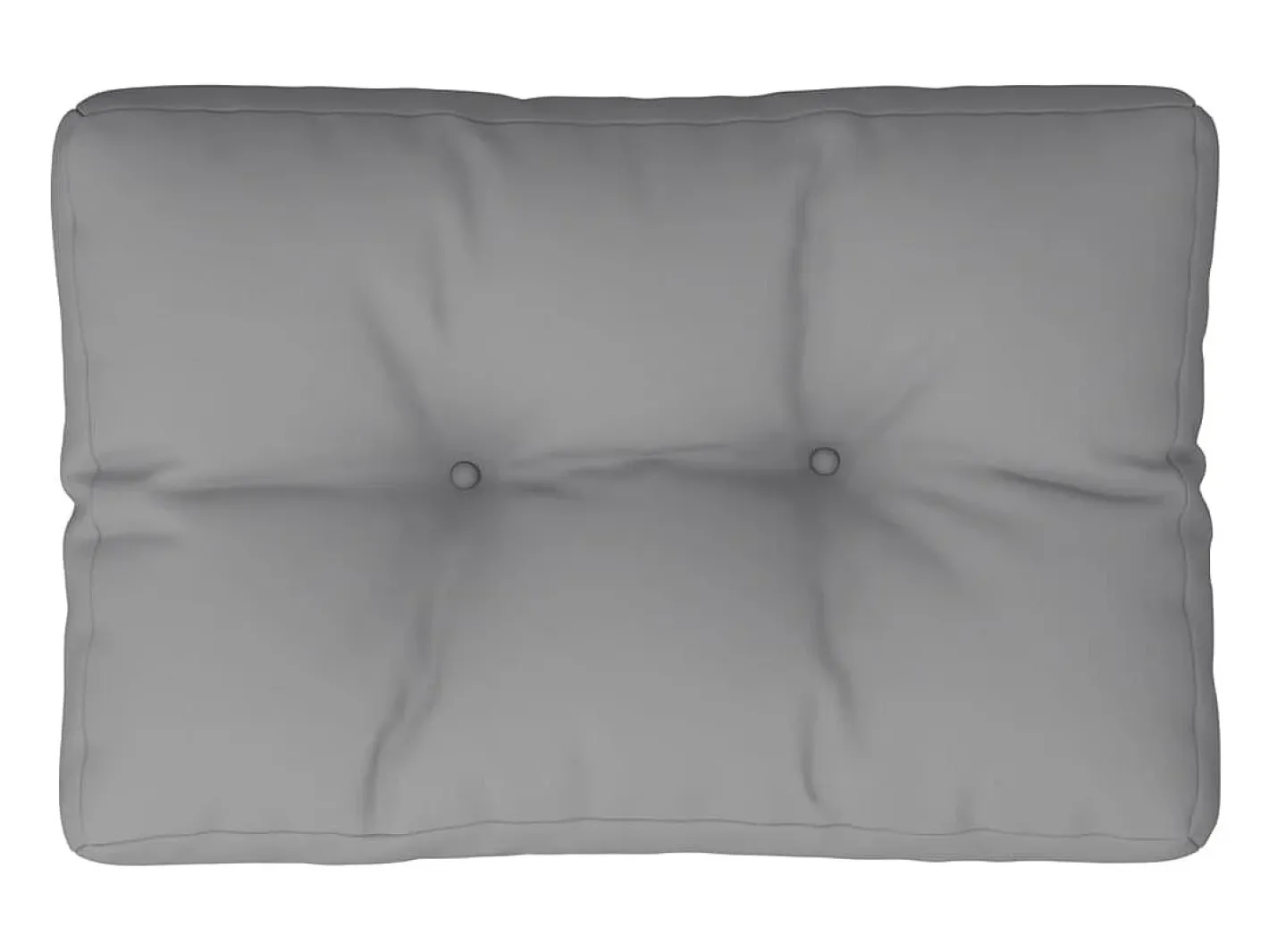 Online Clicnbuy Cojín para sofá de palets tela 50x40x12 cm Gris