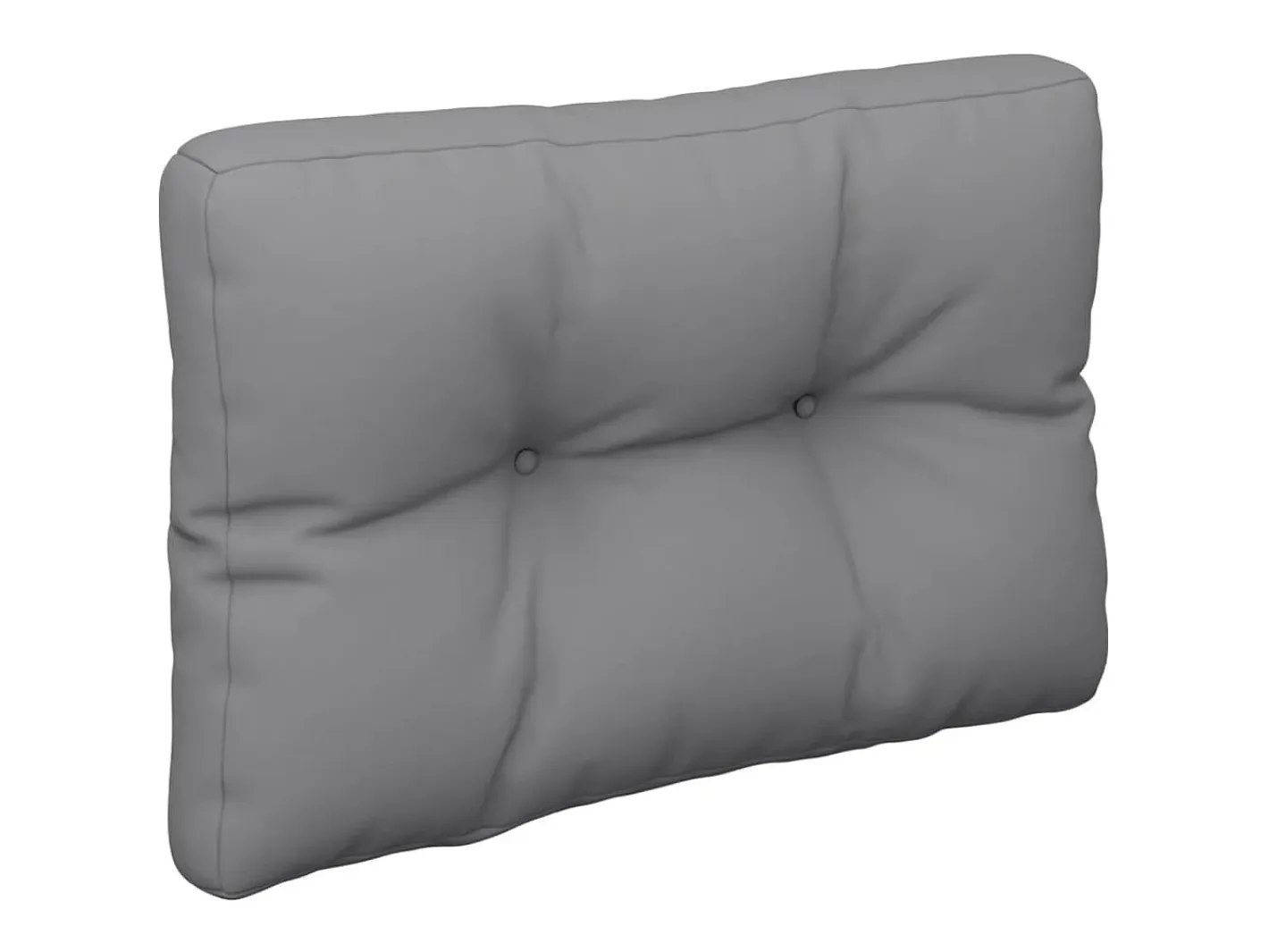 Online Clicnbuy Cojín para sofá de palets tela 50x40x12 cm Gris