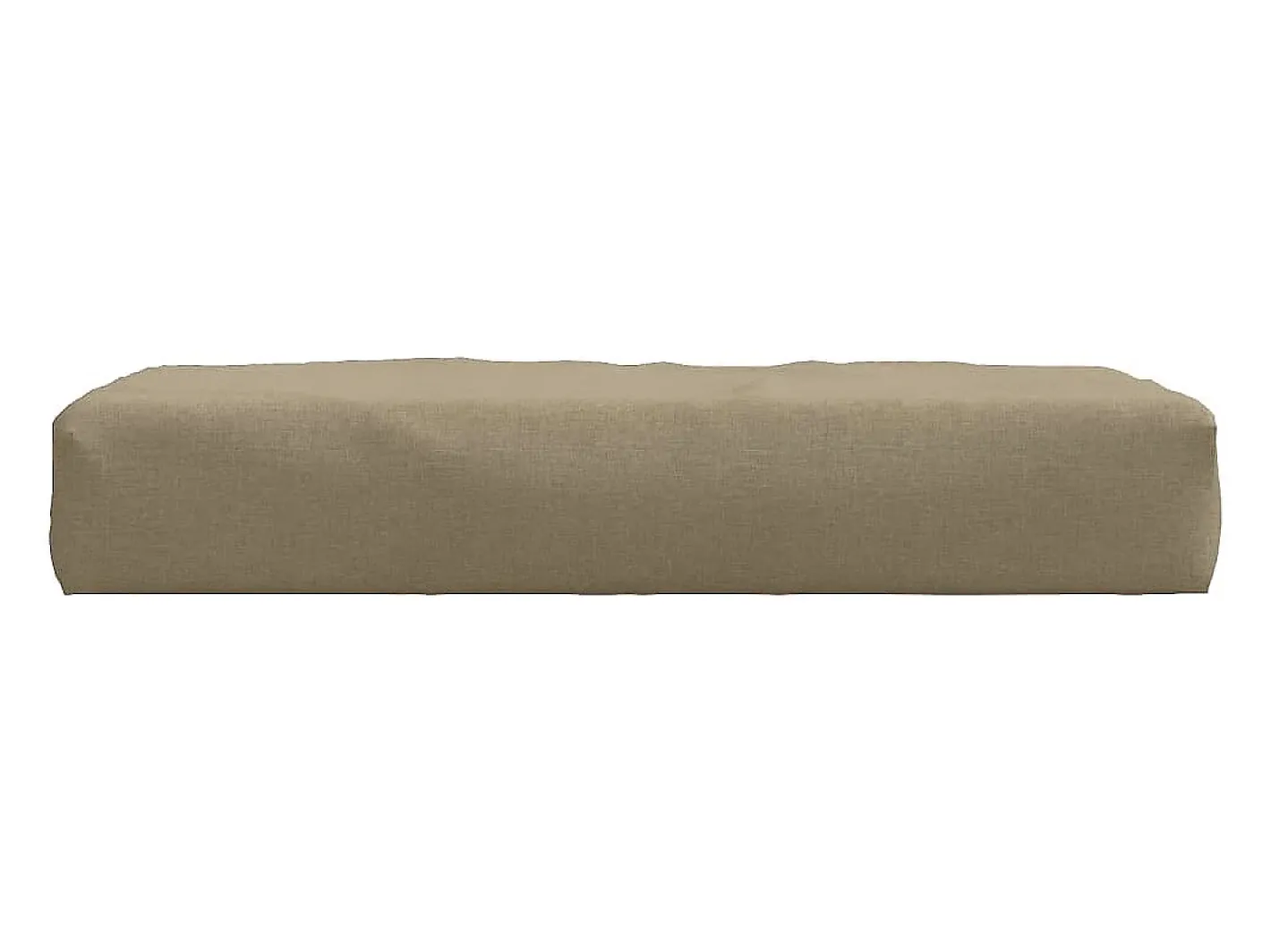 Clicnbuy Cojín para sofá de palets tela ggris taupe melange 60x60x10 cm Topo Clearance