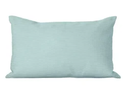 Cojín rectangular 30x50cm pana DUNE - SACASA Azul turquesa Outlet