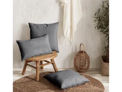 Ropa De Casa-Cojín rectangular 30x50cm pana DUNE - SACASA Gris
