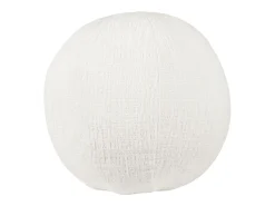Outlet Cojín 37x37x37 cm Leith LET76W Blanco