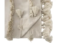 Sale Atmosphera Colcha de estilo bohemio 130 x 180 cm Beige
