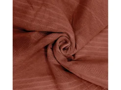 Sale Soleil d'ocre Colcha 180x220 cm ADELE Azul Ladrillo Rojo