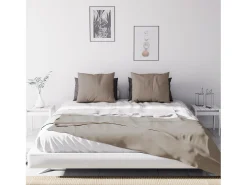 Soleil d'ocre Colcha 220x240 cm ADELE taupe Topo Discount