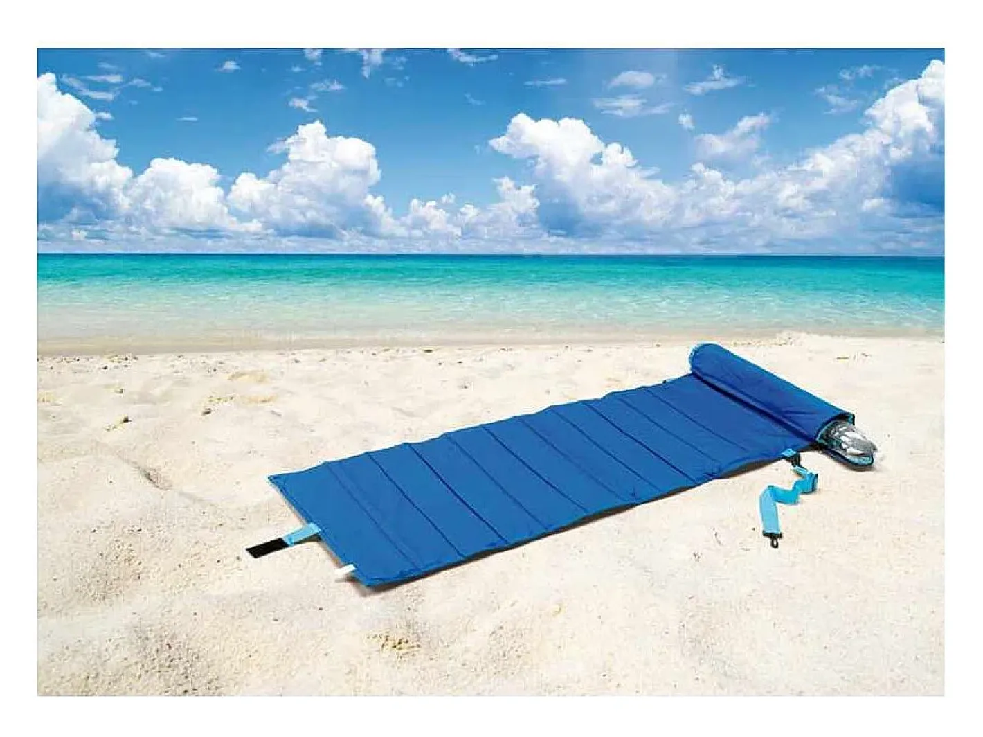 Colchoneta Toalla Térmica Playa Staifresco - Marino Azul Sale