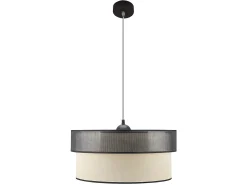 AKUNADECOR Colgante Con Pantalla Modelo Felix -negro Dorado Discount