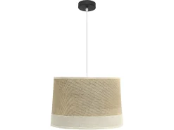 AKUNADECOR Colgante De Saco Con Acabados En Beig Modelo Tietar Beige Sale