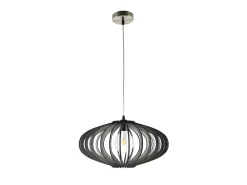 AKUNADECOR Lámpara Suspendida-Colgante En Madera Modelo Sapelli Marron Marru00f3n