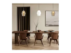 Online Colgante modelo Amber acabado cristal , 30cm(alto) 20cm(ancho) 20cm(fondo) Blanco