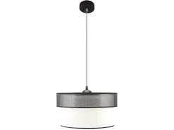 AKUNADECOR Colgante Modelo Felix Negro/ De 1 Luz Blanco Online