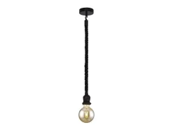 Sale Colgante modelo Rope acabado , 100cm(alto) 10cm(ancho) 10cm(fondo. Negro