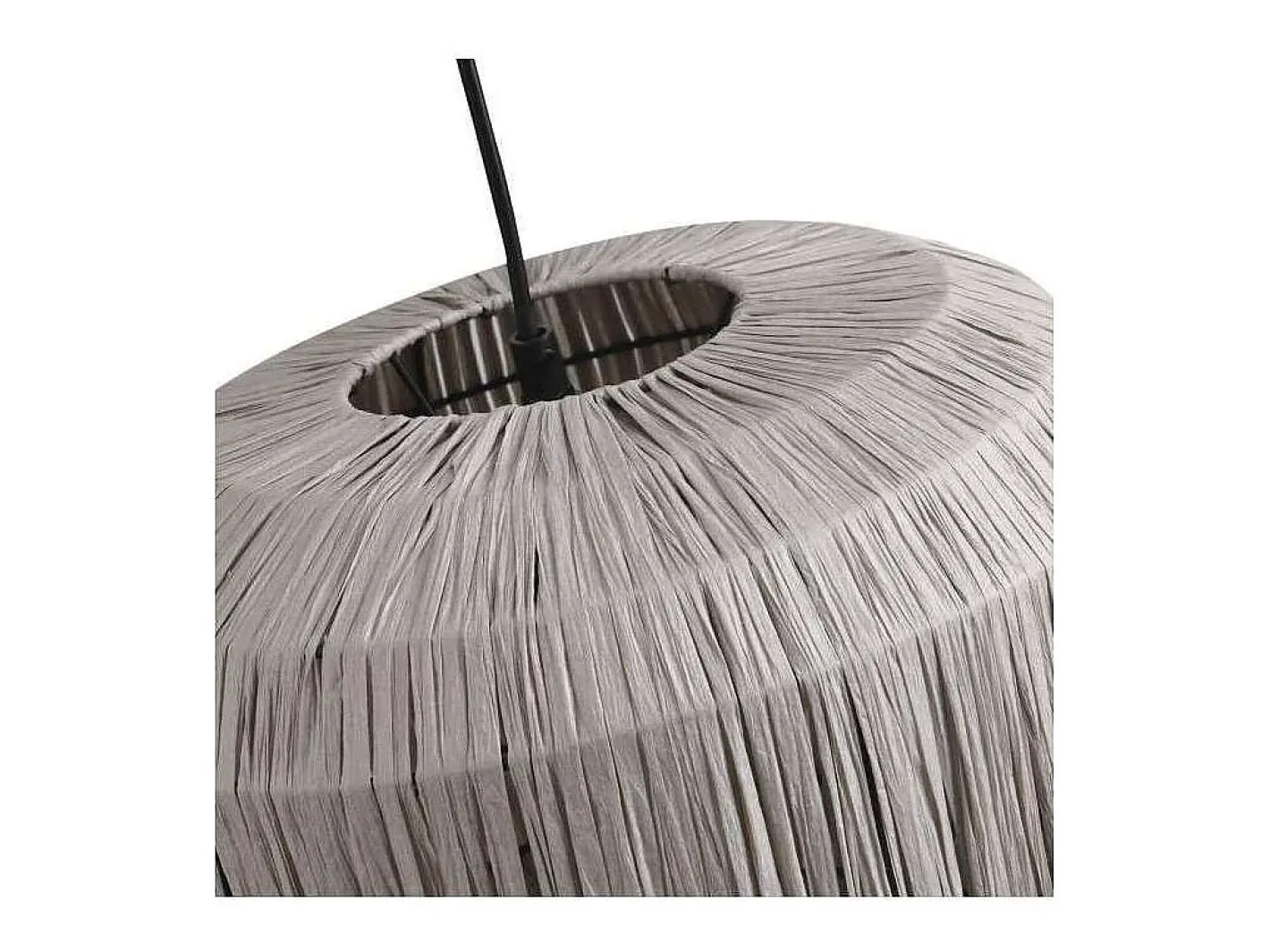 Lámpara Suspendida-Colgante modelo Tore acabado papel 35 cm(alto)33 cm(ancho)33 cm(largo) Marru00f3n