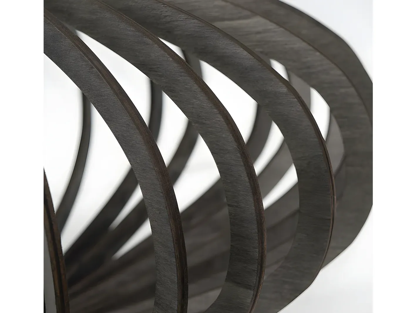 AKUNADECOR Colgante Poplar Marron Cafe De 1 Luz Marru00f3n New