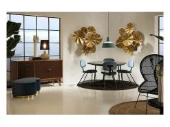 Les Tendances Colgante Priou de metal blanco y D 45 x A 40 cm Azul Sale
