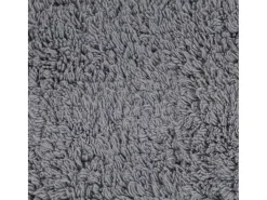 Conjunto de alfombrillas de baño de tela 3 piezas ES272353 Gris Outlet
