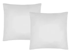 Palacio Conjunto de cama de satén 108 hilos/ cm² - Funda 240 x 260 cm + 2 fundas de almohada 63 x 63 cm - - TALORA Blanco Outlet