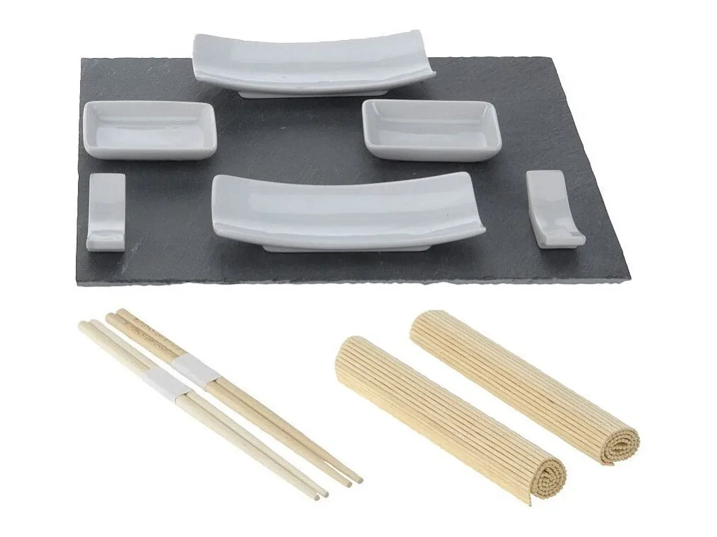 Conjunto para sushi Excellent Houseware 11 piezas Transparente Outlet