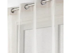 Douceur d'intérieur Cortina con efecto lino tejido – Elegancia natural y luz difusa Beige Best