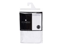 Sale Atmosphera Cortina con hilos lisos y coloridos Blanco