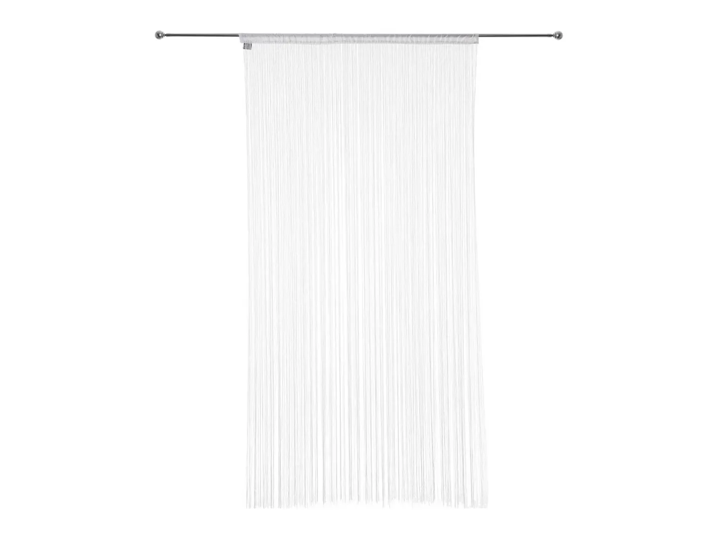 Atmosphera Ropa De Casa-Cortina con hilos lisos y coloridos Marfil