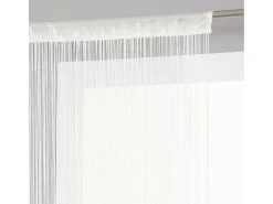 Atmosphera Ropa De Casa-Cortina con hilos lisos y coloridos Marfil
