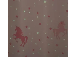 Atmosphera for Kids Cortina de unicornio fosforescente 140 x 250 cm Rosa Online