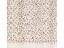 Atmosphera for Kids Cortina infantil con diseño floral 140 x 260 cm Marfil Outlet