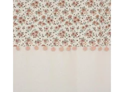 Atmosphera for Kids Cortina infantil con diseño floral 140 x 260 cm Marfil Outlet