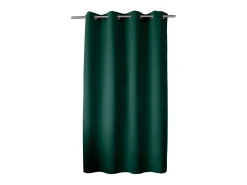 DECOSTAR Ropa De Casa-Cortina ocultante unida con 8 ollaos 140 x 180 cm Verde
