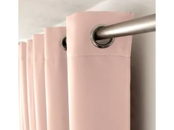 DECOSTAR Cortina ocultante unida con 8 ollaos 140 x 240 cm Rosa Sale