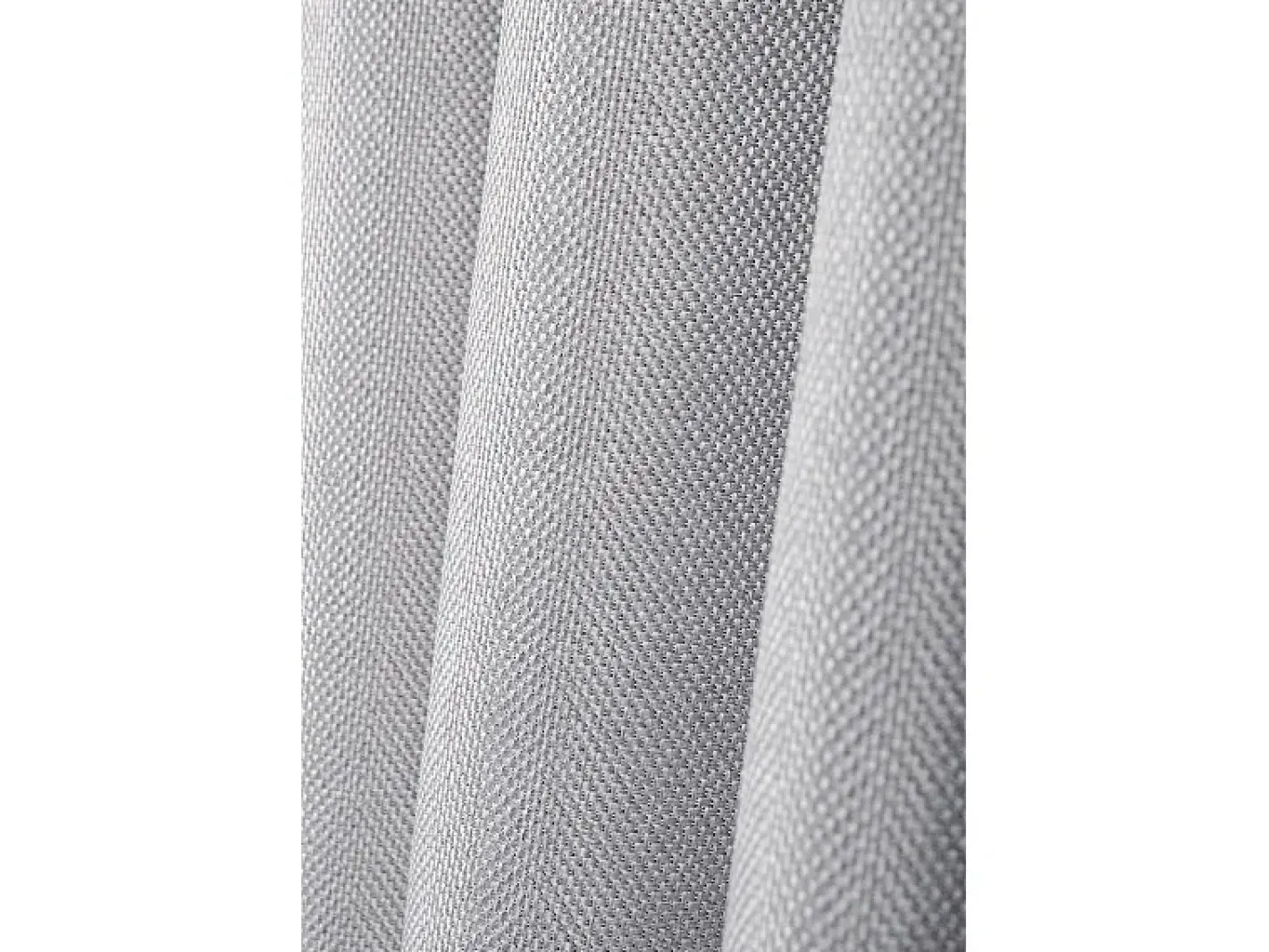 Clearance Cortina opaca con forro de polar. Blanco